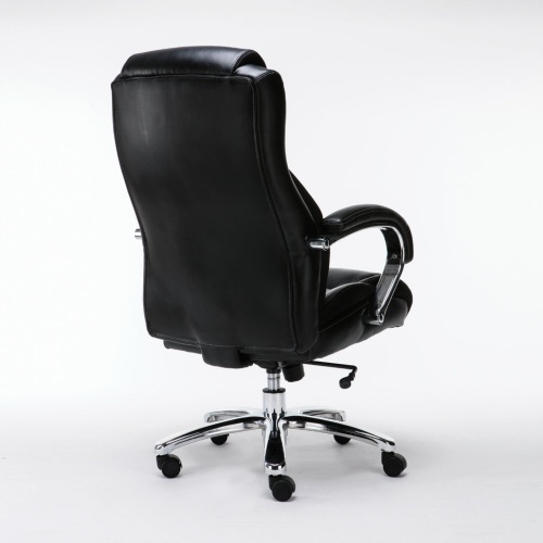 Кресло руководителя Brabix Premium Status HD-003 до 250 кг, кожа, черное 531821 фото 9